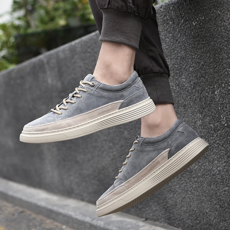 Military Green Suede Shoes