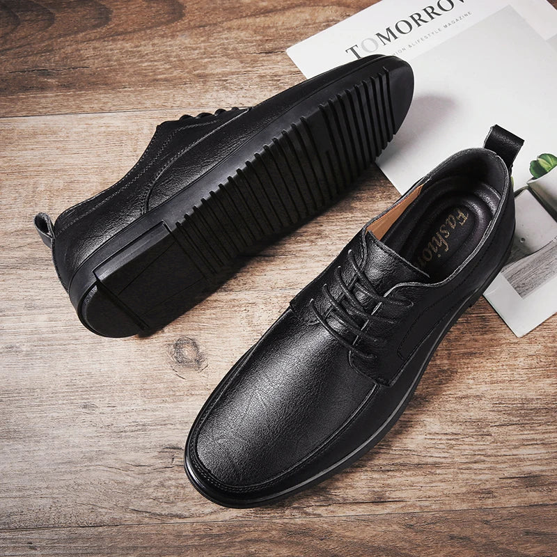 Brown Real Leather Shoes