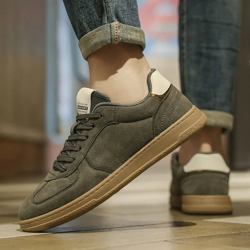 Corvane Men's Suede Sneakers