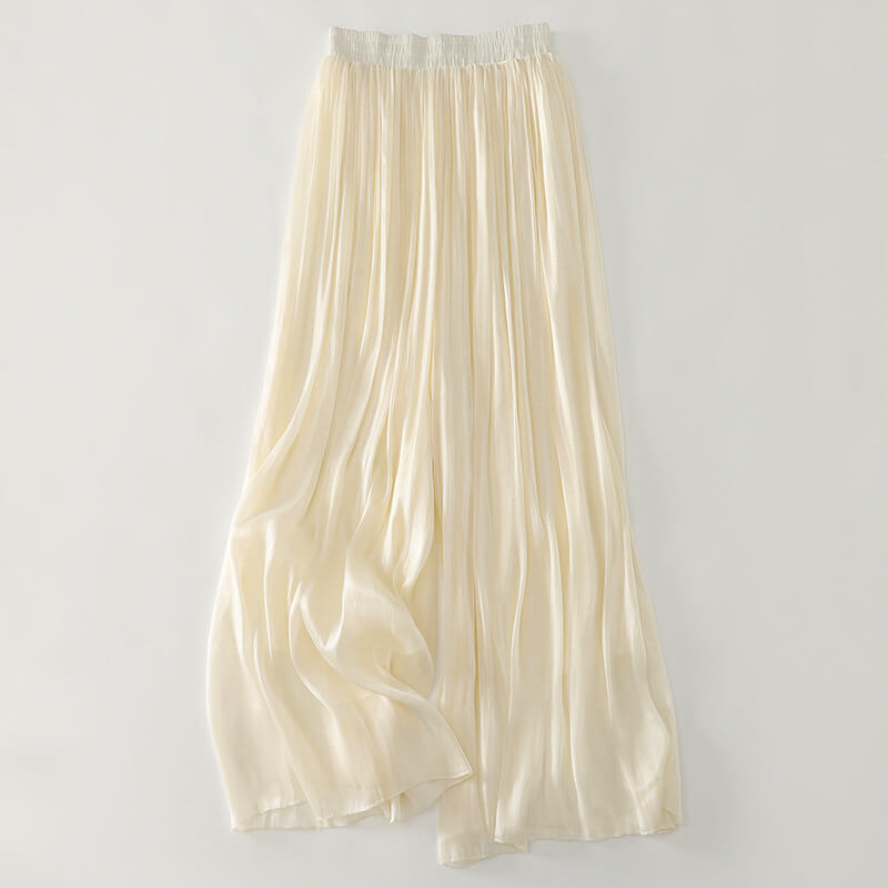Elegant Soft Satin Trousers