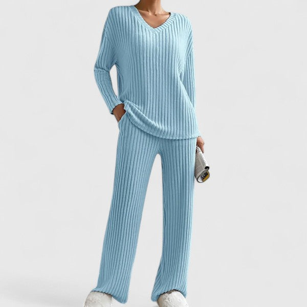 Cozy Women's Loose Fit Sleepwear Pajama Set