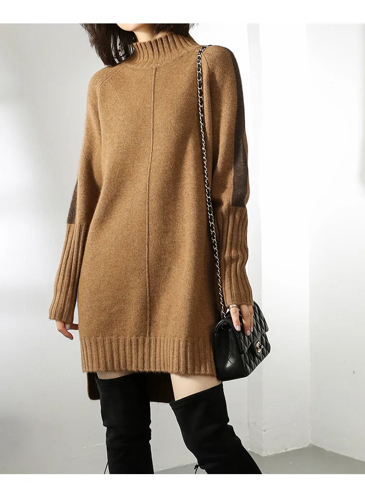 Women's Cable Knit Sweater Dress