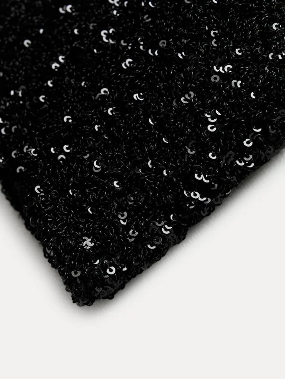 Women's Sequin Mini Dress Elegant Party Wear