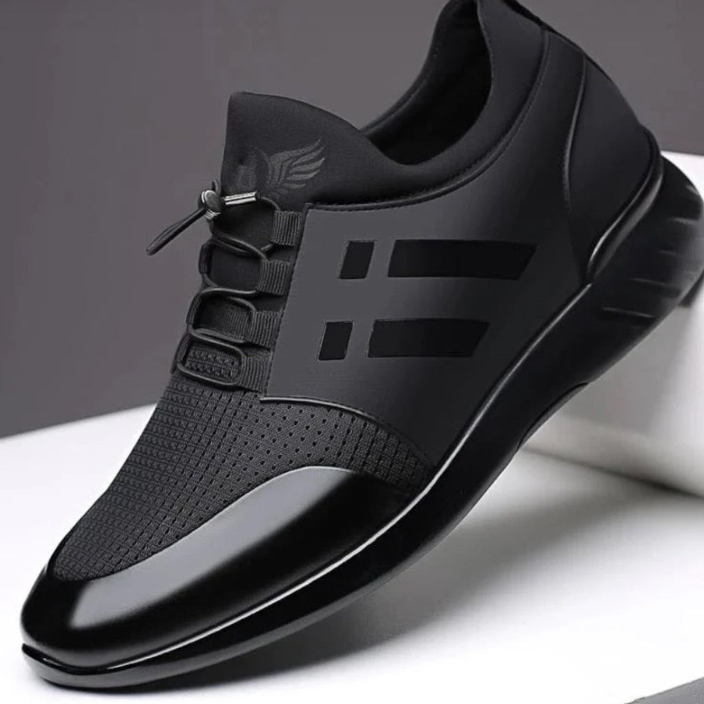 Men's Leather Shoes Comfortable - VibreMode