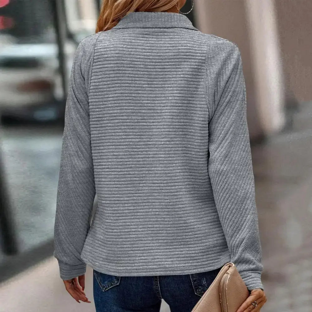 Women's Sweater Short Zipper Closure