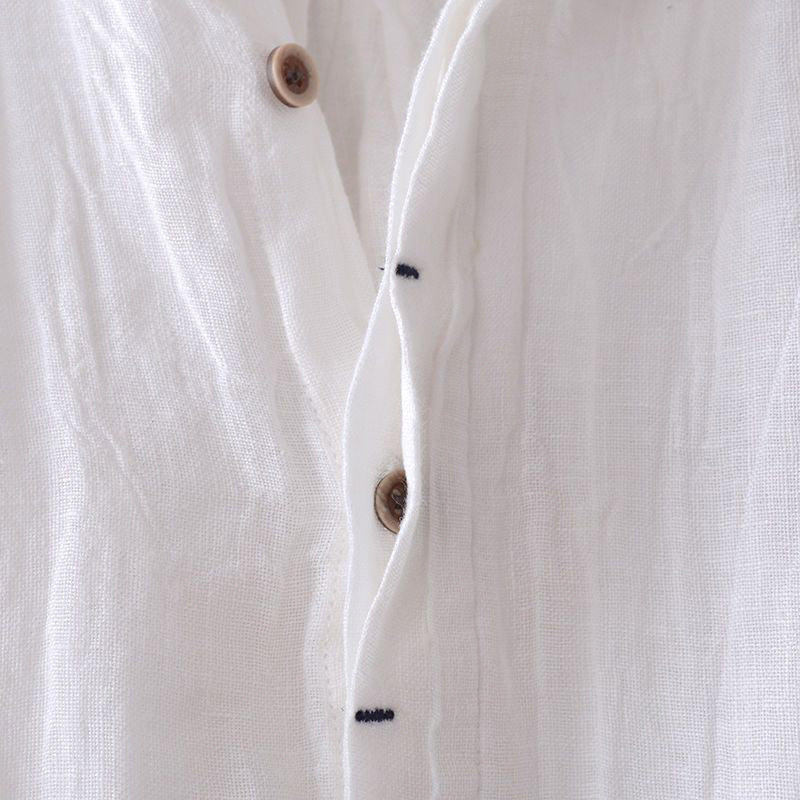 Men's Short Sleeve Button Down Shirt Solid