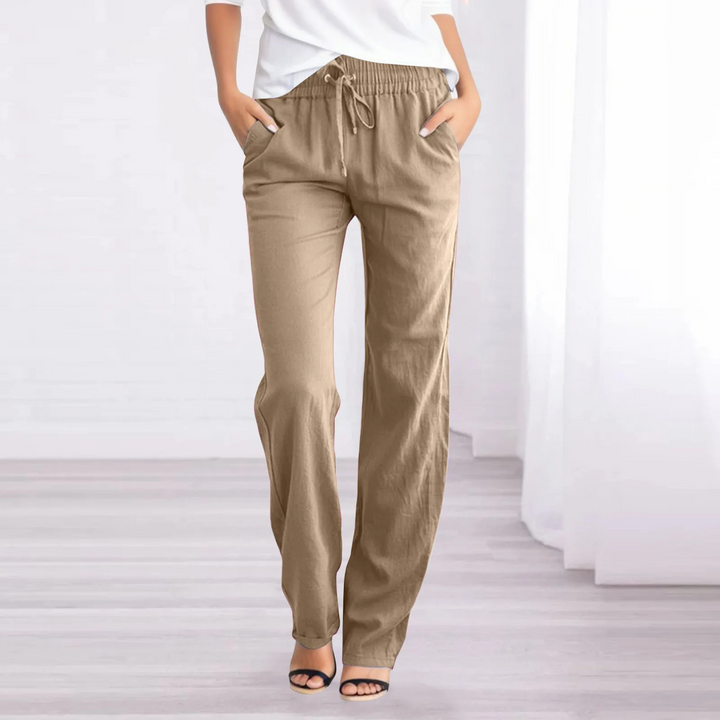 Women's Cotton Linen Trousers