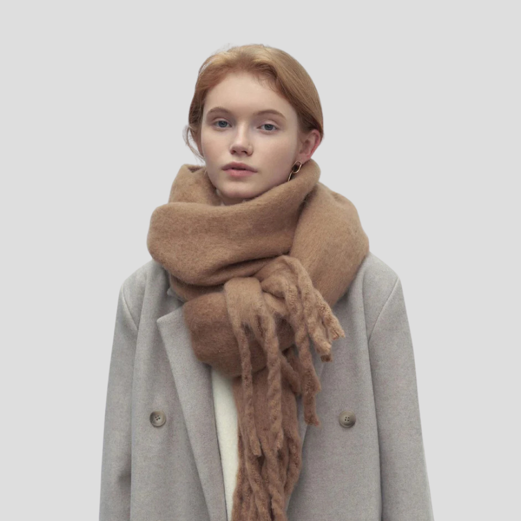 Women Tassel Scarf