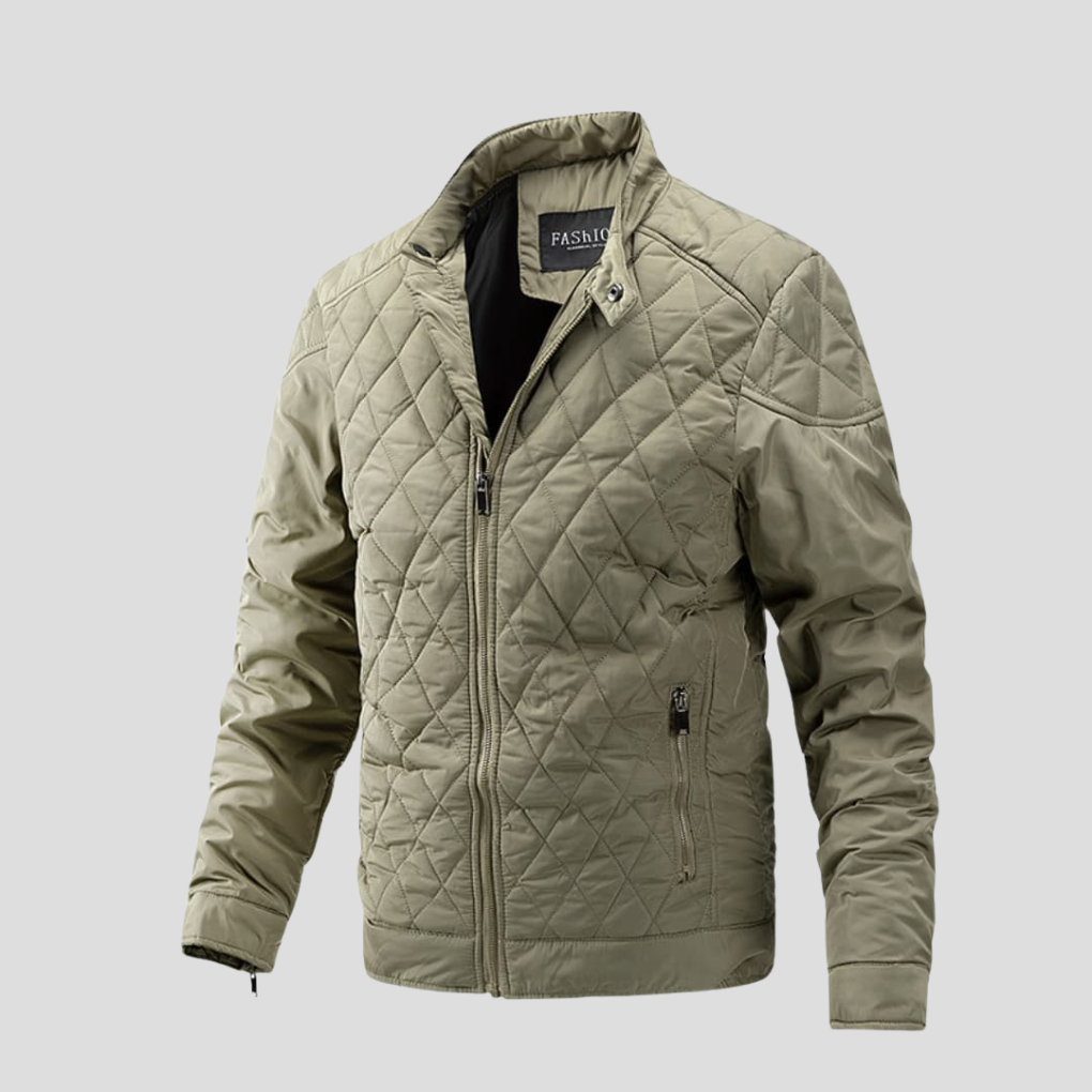 Men's Quilted Jacket Transitional Layer