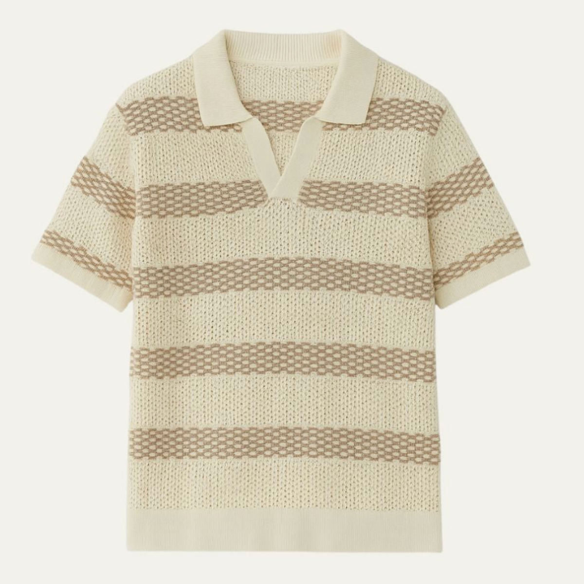 Cotswold Men's Linen Polo Shirt