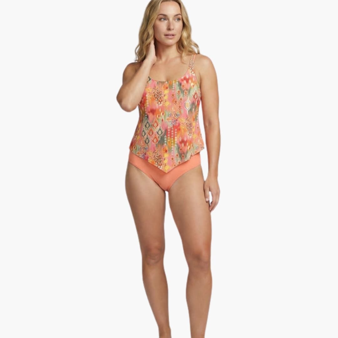 Women's Printed Tankini Swimsuit Set - VibreMode