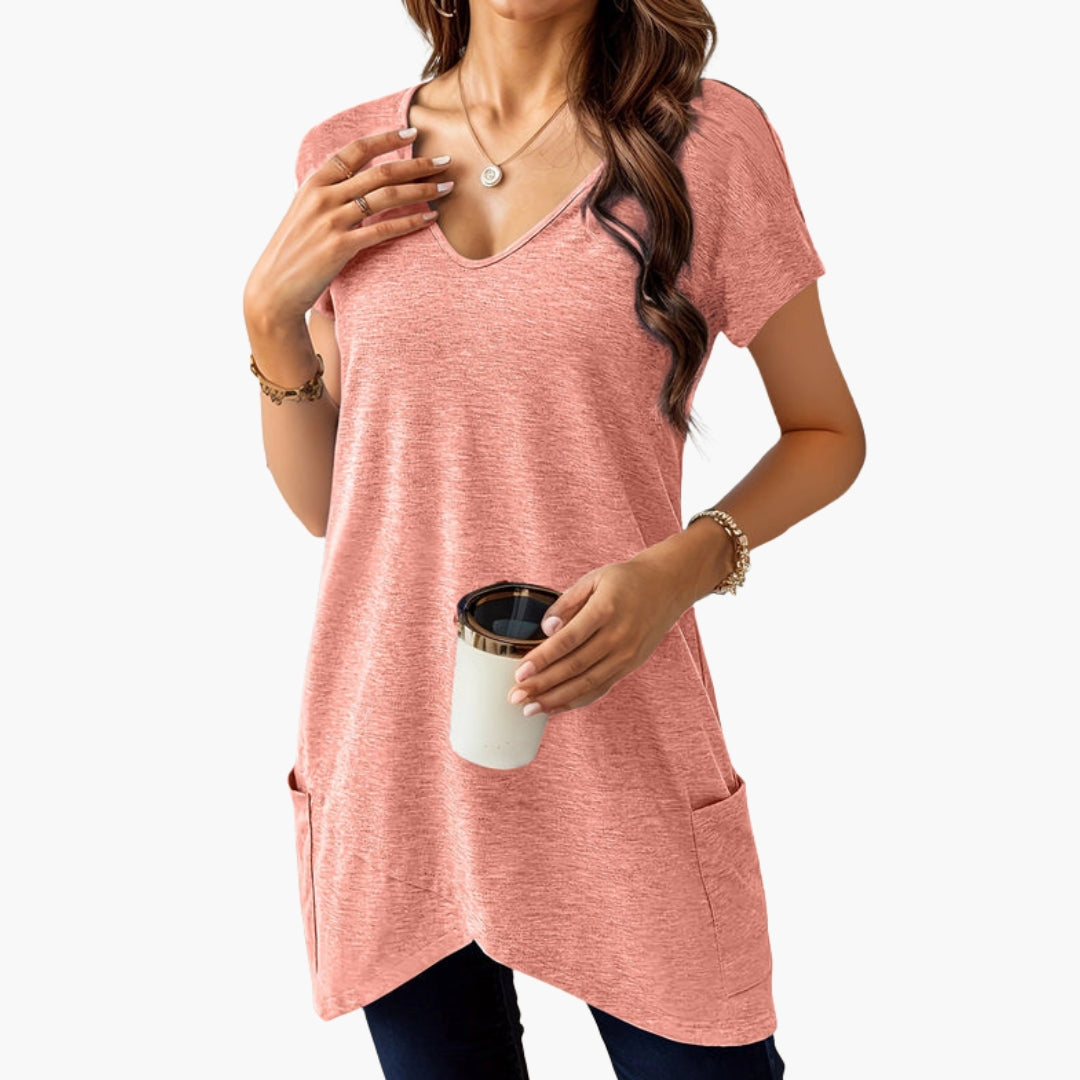 Women's V-Neck Pocket T-Shirt
