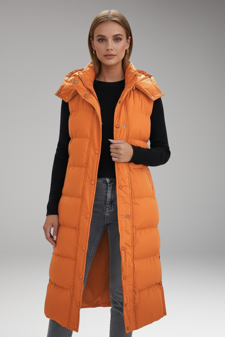 Women's Puffer Jacket Quilted Hooded