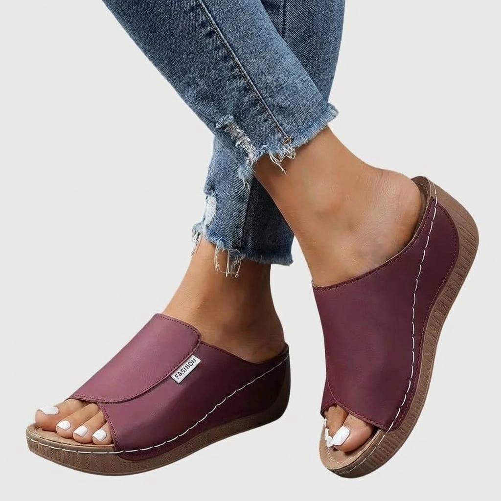 Ladies High Heel Summer Sandals Open Toe