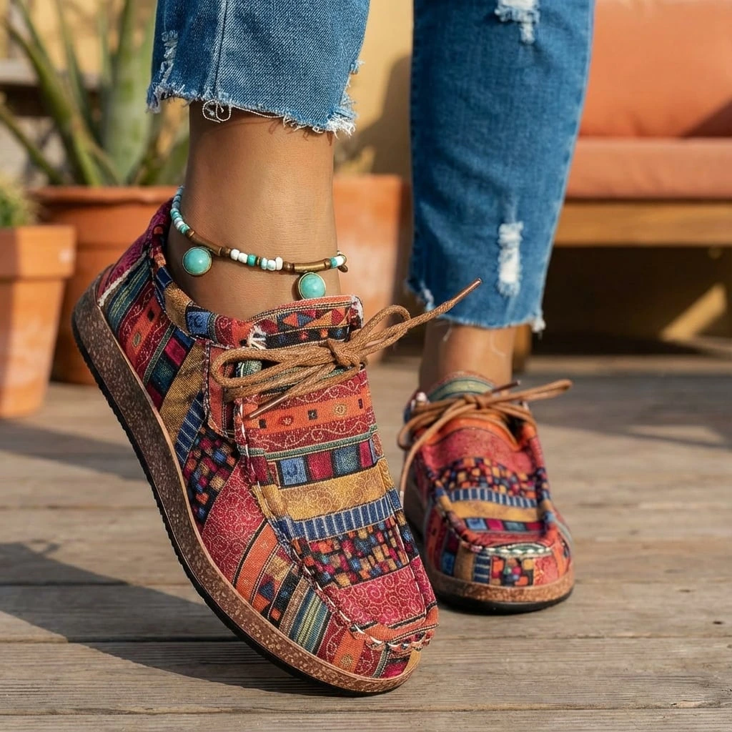 Comfortable Supportive Slip-Resistant Walking Shoes