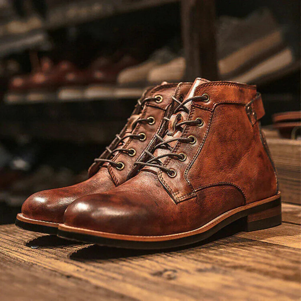 Men's Leather Boots Everyday Wear