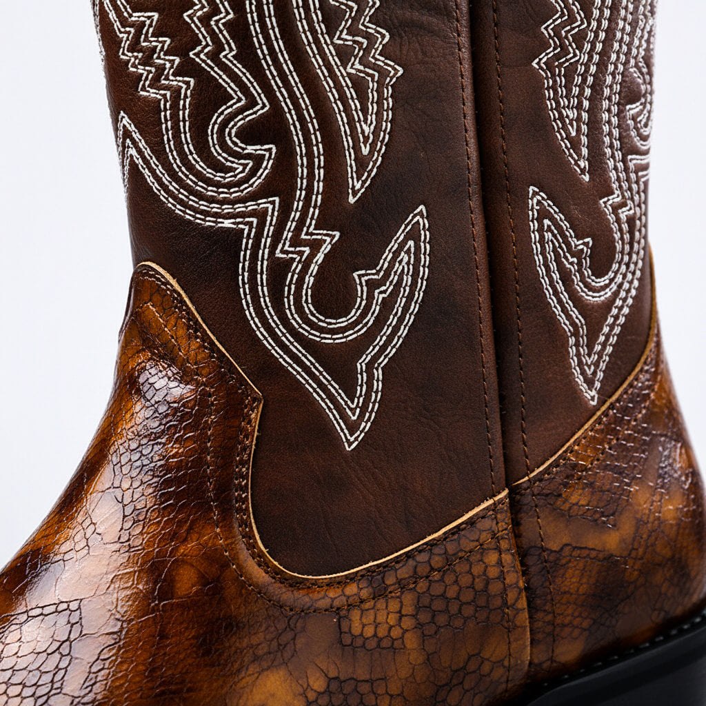 Luxury Genuine Leather Ankle Boots