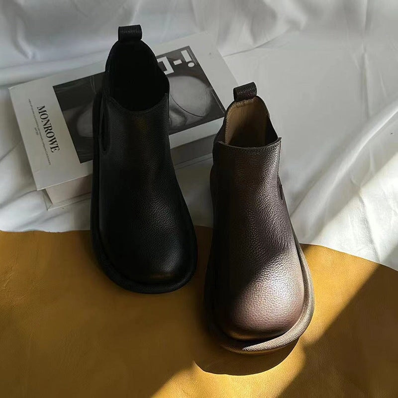 Easy Wear Slip-On Boots - Classic Comfortable Style