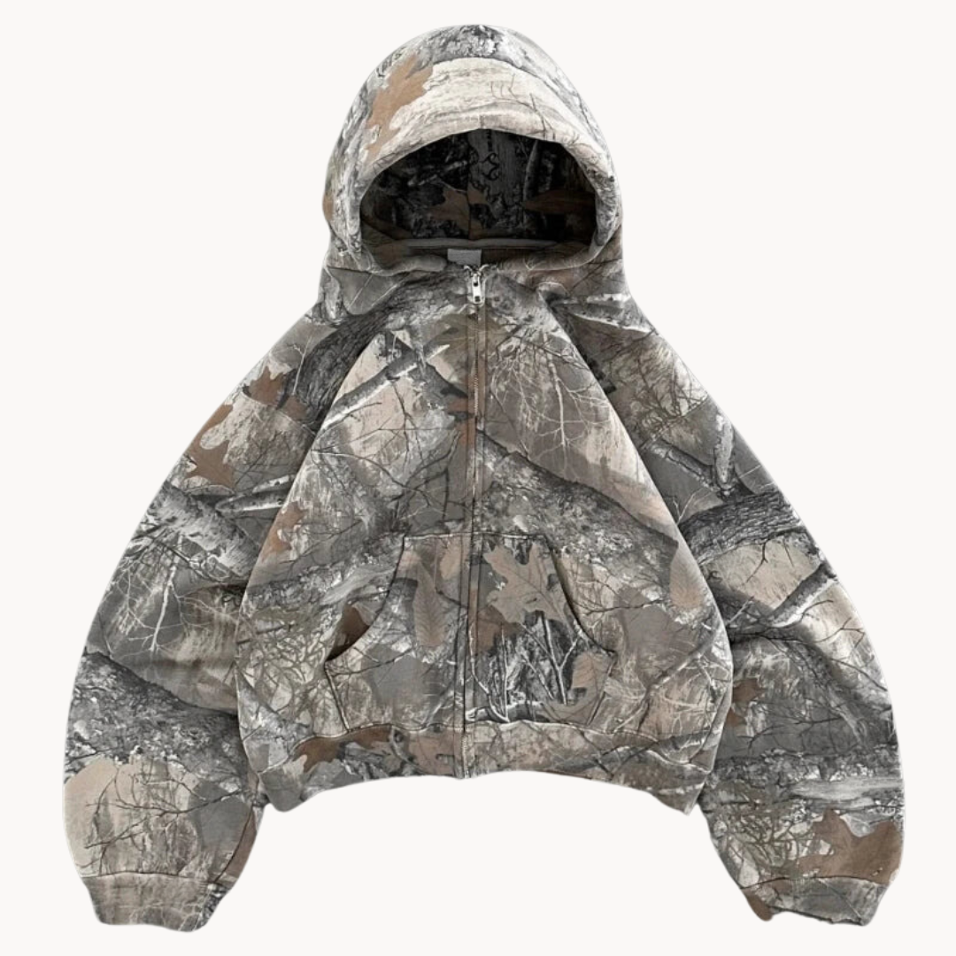 Camouflage Hoodie Relaxed Fit