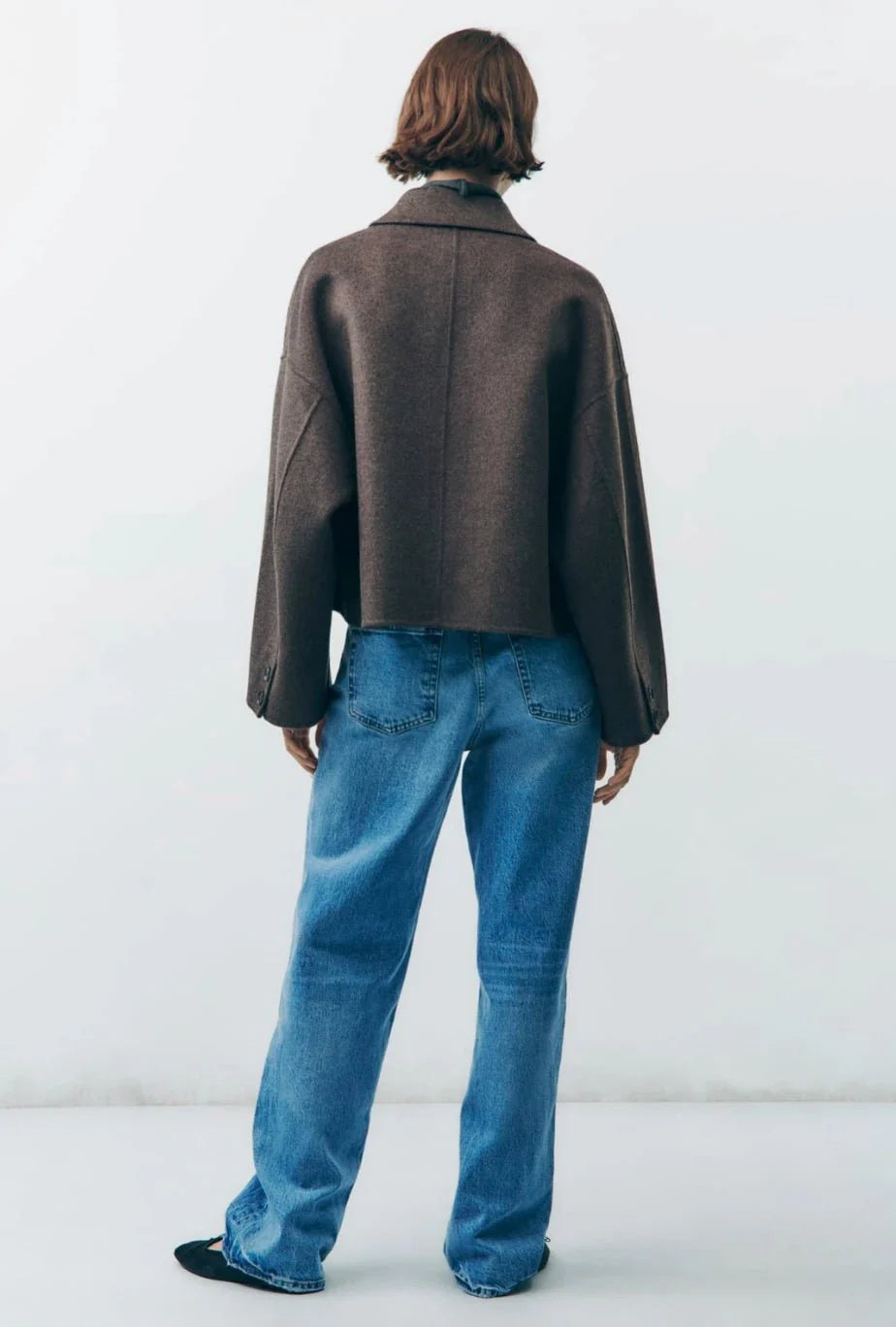 Image of Emily | Women's Cropped Boxy Jacket