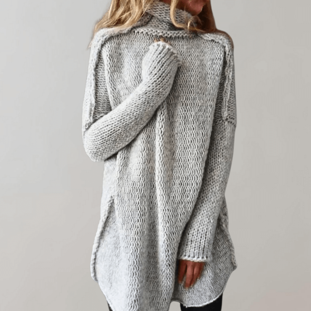 Women's Long Relaxed Fit Sweater