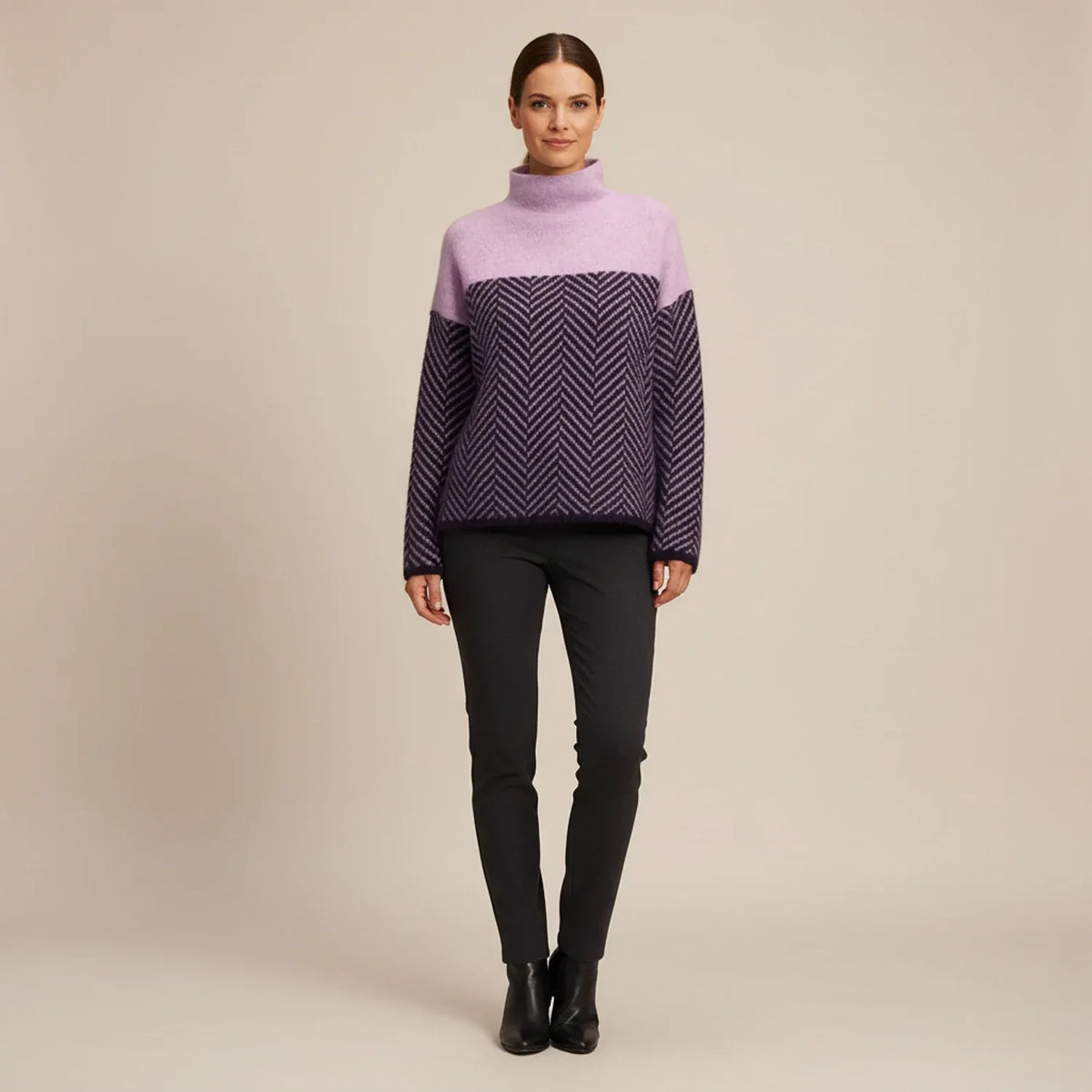 Women's Pastel Crew Neck Sweater
