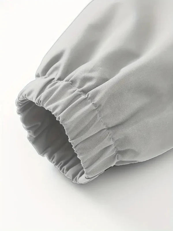 Men's Zip-Up Jacket Detachable Hood