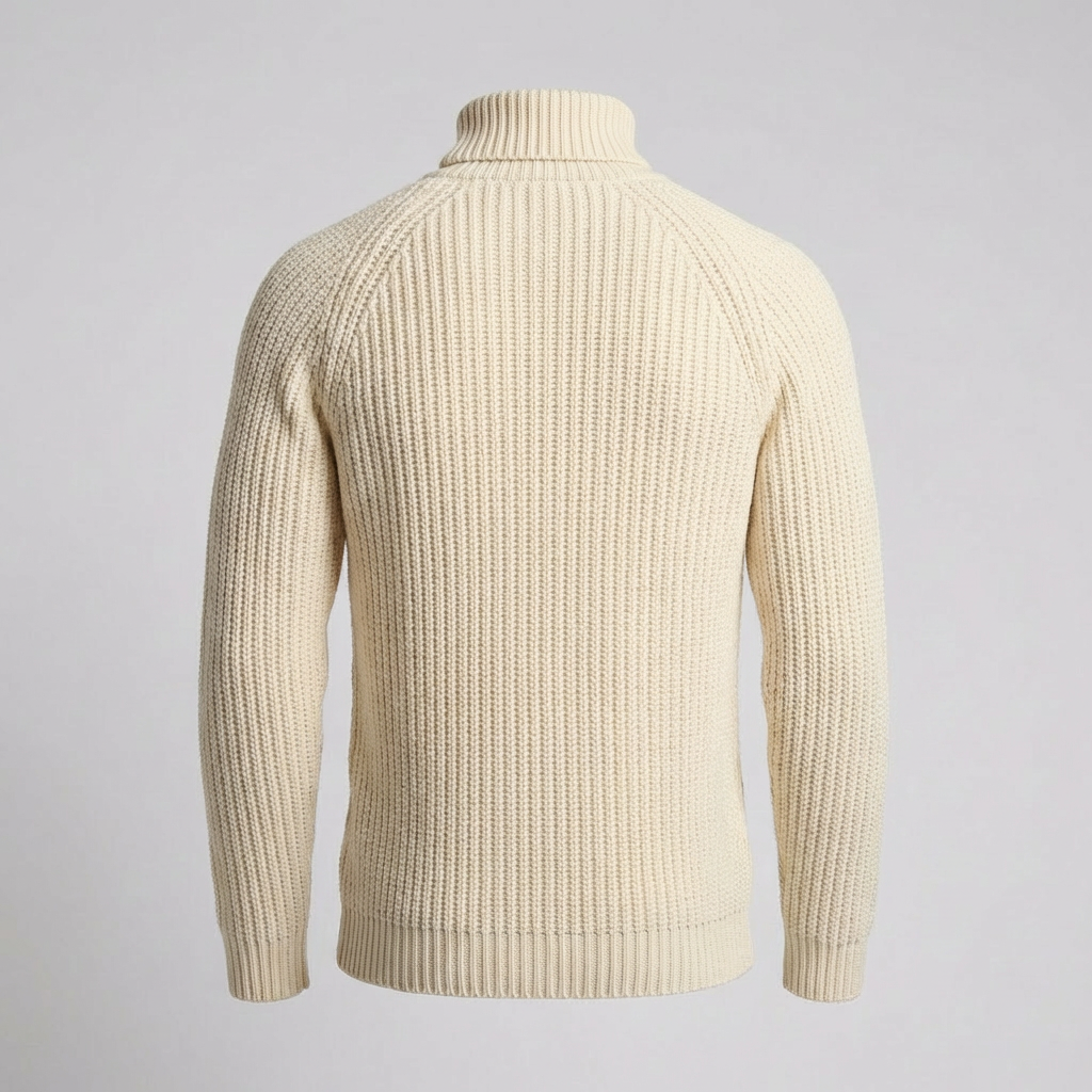 Men's Knit Turtleneck Winter Sweater