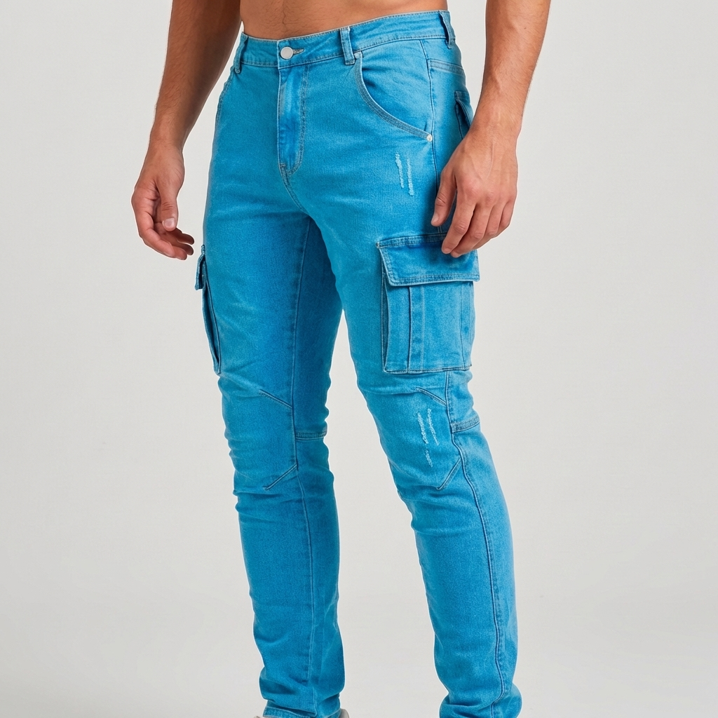 Men's Cargo Pants Casual Cotton