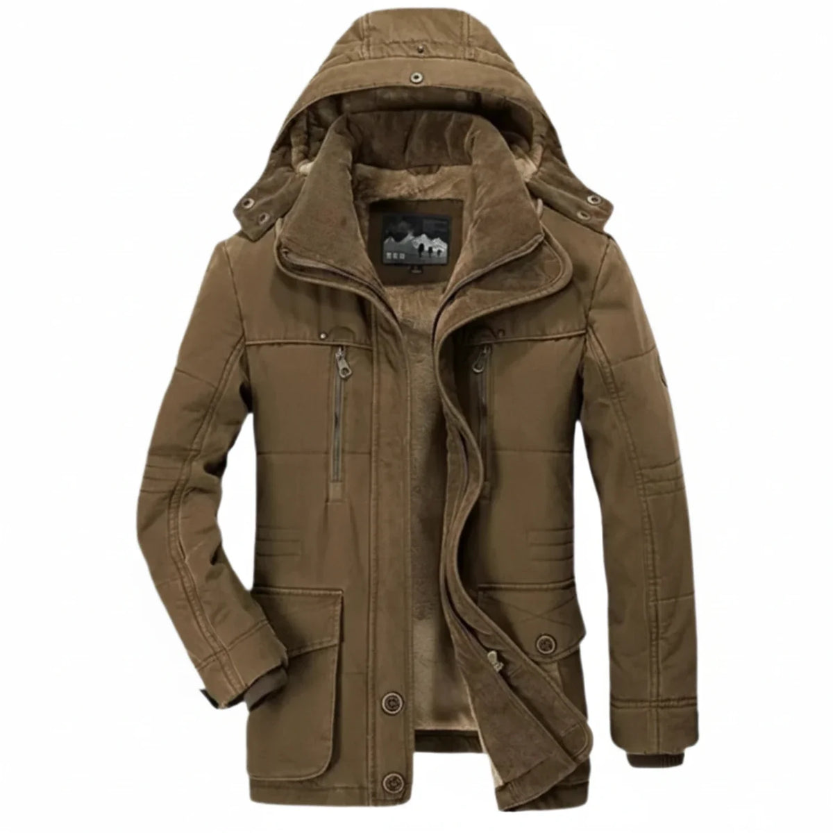 Men's Military Hooded Winter Jacket