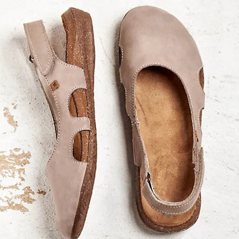 Women's Closed Toe Slingback Flats
