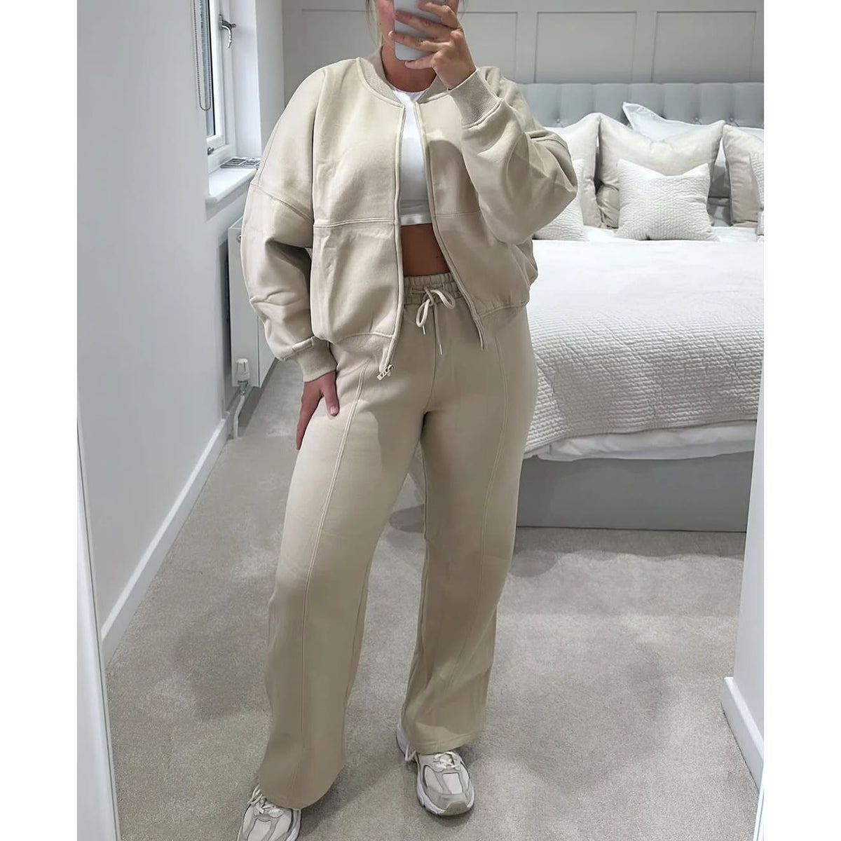 Image of Julie | Women's Relaxed Fit Two-Piece Set