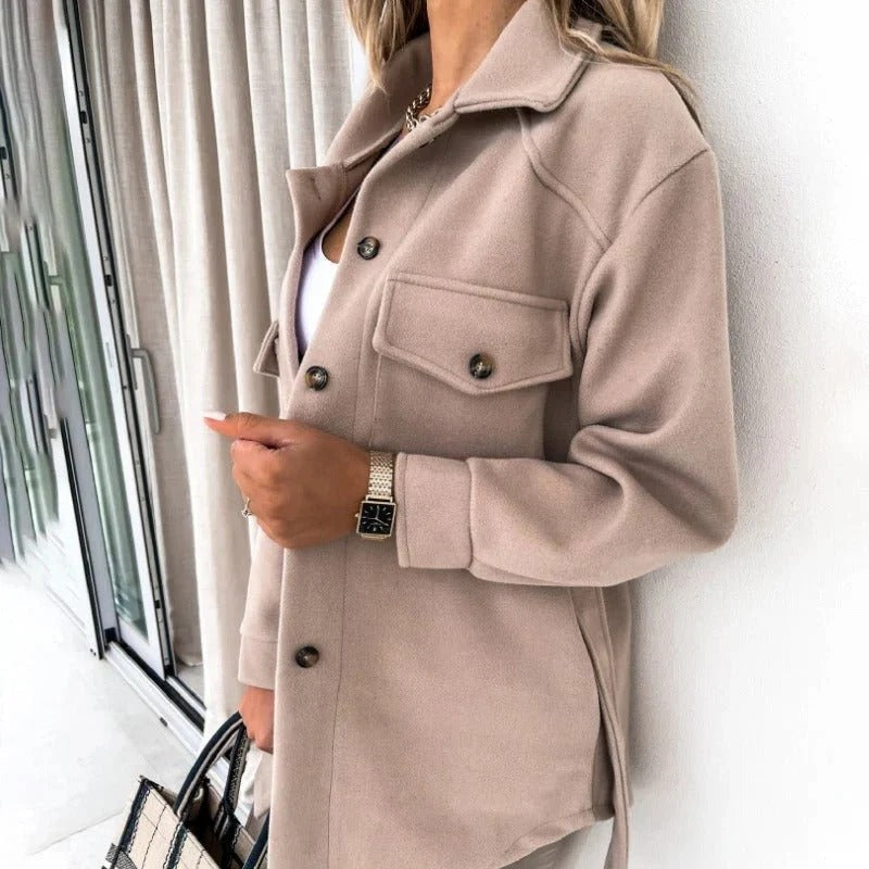 Image of Lisa | Women's Button-Down Overshirt Jacket