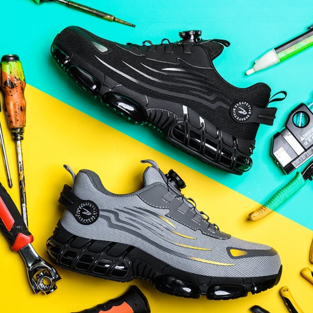 Men's Slip-Resistant Safety Shoes