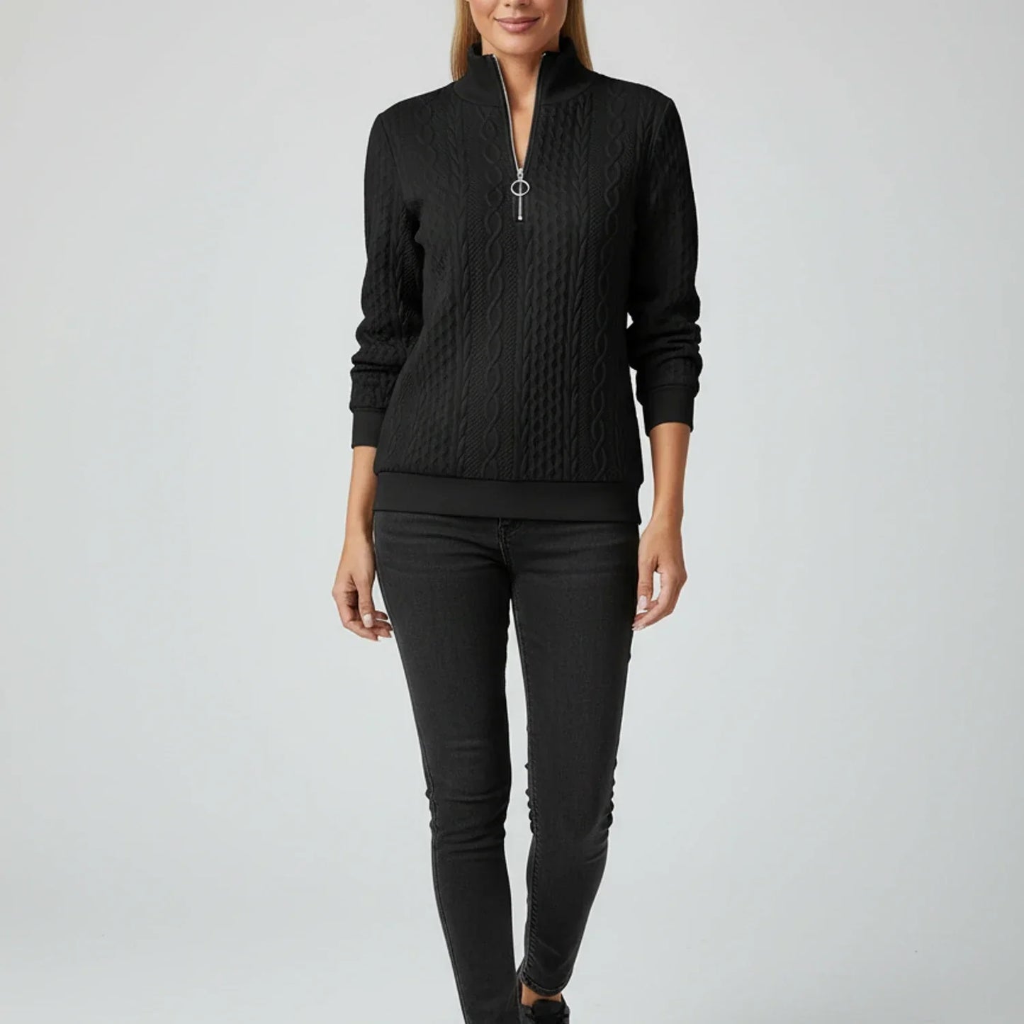 Soft Women's Spring Crew Neck Sweater