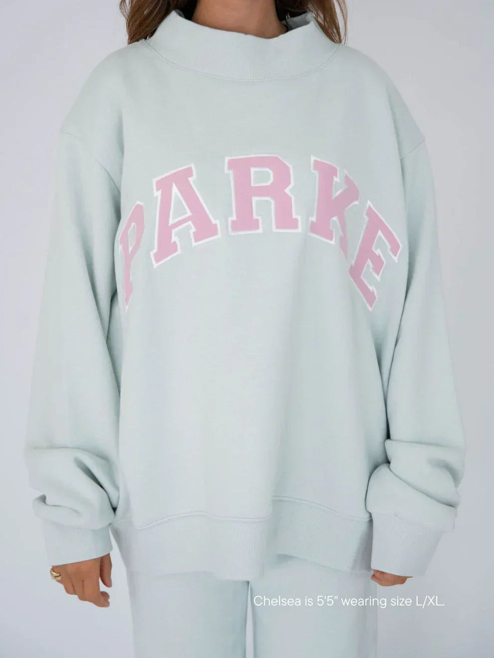 Women's Fleece Sweatshirt Mockneck Chenille - VibreMode