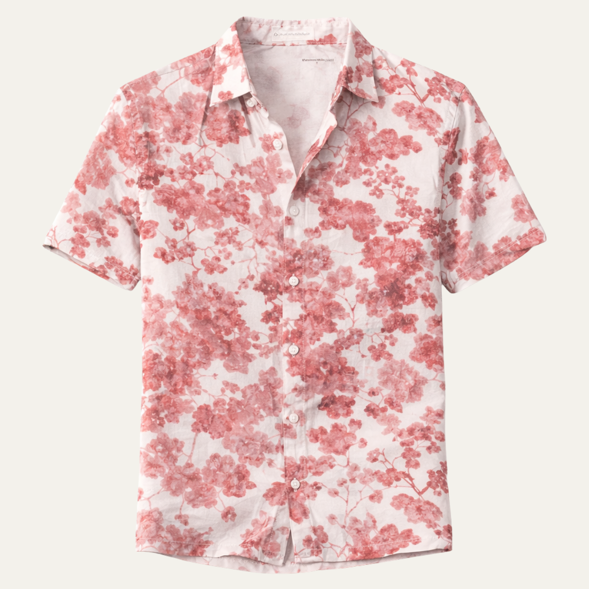 Men's Hawaiian Shirt Tropical Coconut Print - VibreMode