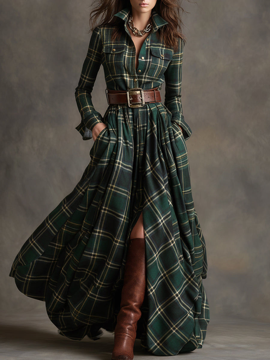 Timeless Button Front Shirt Dress