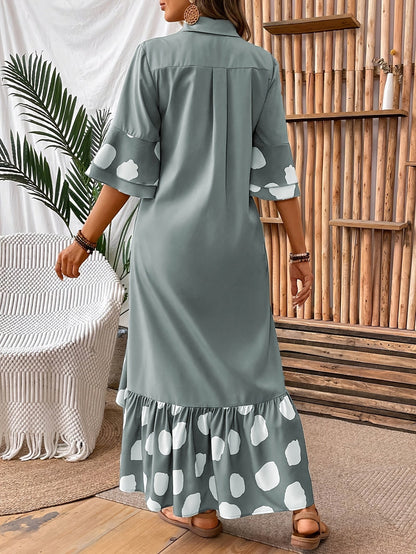 Warm Honey Spotted Sundress