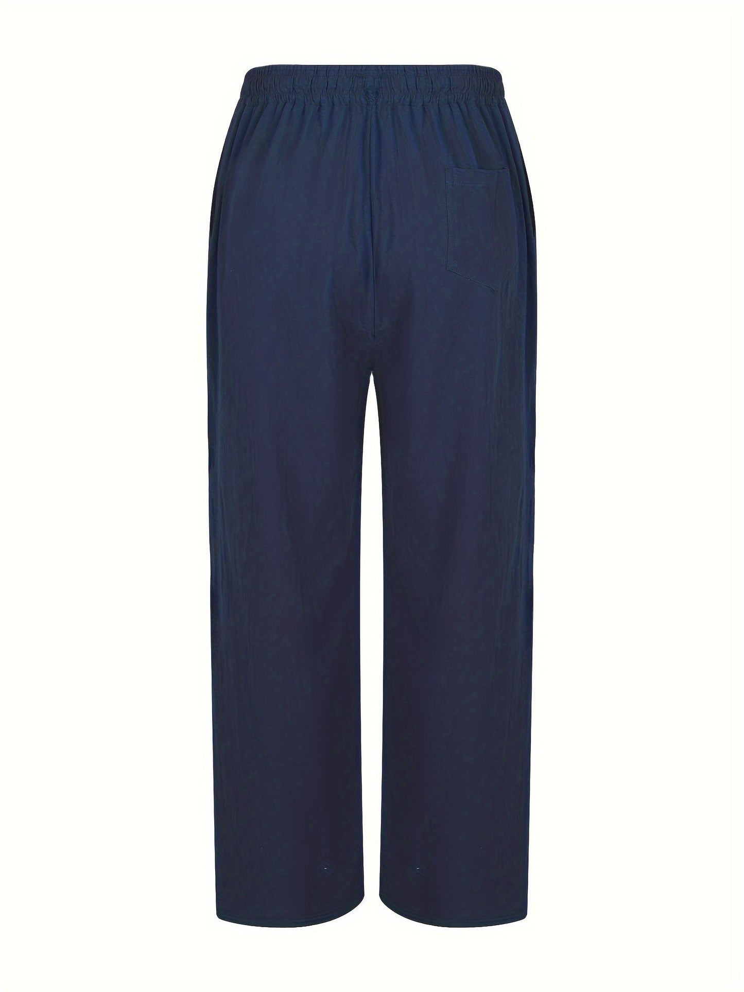 Men's Linen Pants Breathable Beige