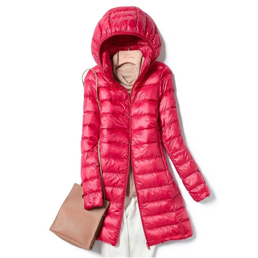 Women's Lightweight Winter Jacket Ultralight Cold Weather