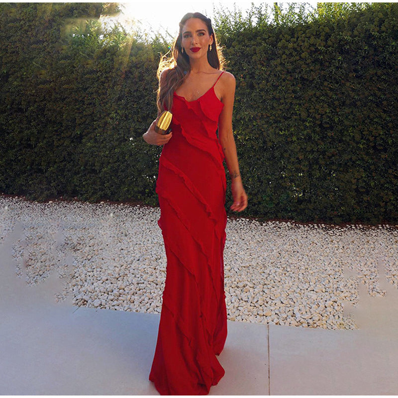 Elegant Lace Formal Party Dress - VibreMode