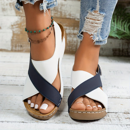 Comfy Women's High Heel Wedge Sandals