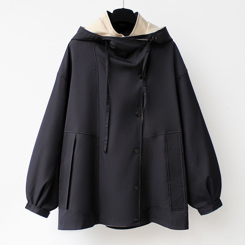 Relaxed Fit Women's Spring Parka Coat