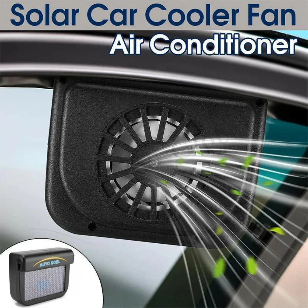 Solar Powered Car Window Vent Fan - VibreMode