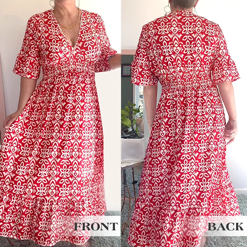 Floral Chic Summer Dress