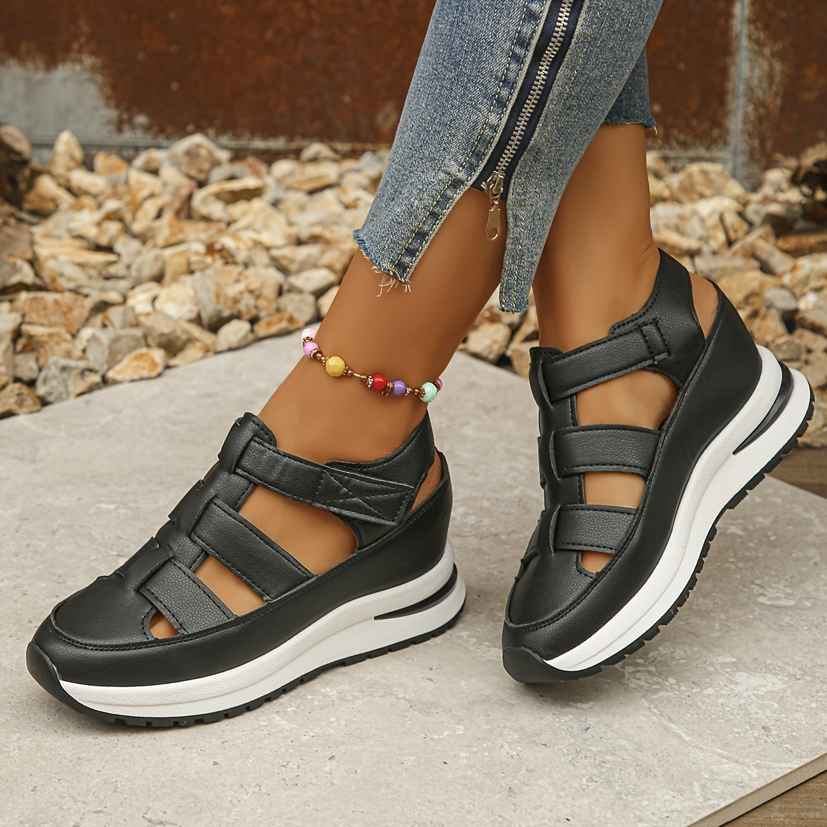 Women's Adjustable Platform Sandals