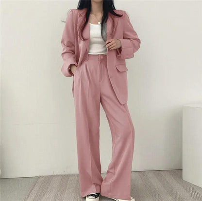 Classic Ladies Two Piece Suit Set