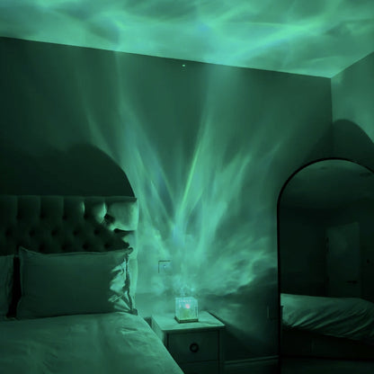 Colorful Ocean Wave Table Lamp