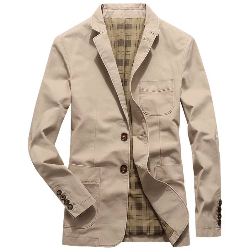 Men's Cotton Twill Blazer